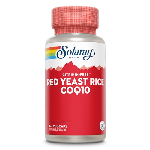 Red Yeast Rice Plus CoQ-10 & No-Flush Niacin Vitamin B-3, Healthy Heart & Cardiovascular Support, Non-Irradiated & Citrinin Free, 60 Day Money Back Guarantee, 60 Servings, 60 VegCaps