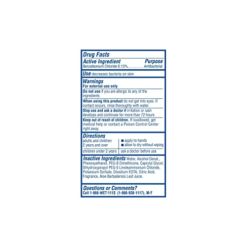 Wet Ones Wipes, Hands & Face, Antibacterial, Citrus Scent, Singles, 24 ct.