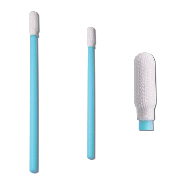 100pcs 2.677 Cleanroom Polyester Tip Cleaning Swabs for Camera Sensor, Optic Lens, Headphone Jack, Precision Instrument, Electronics CK-PS743 (100)