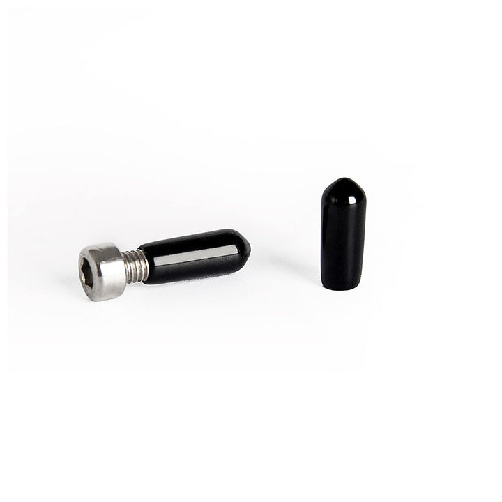 300 Pieces Screw Cap Rubber End Cap Bolt Screw Covers Caps Thread Protector Safety Cover, Black Pipe Post Bolt Screw Rubber Vinyl End Cap in 6 Sizes Form Inner Diameter 0.08 to 0.35 Inch
