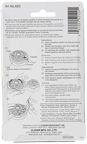 Clover 625 Dome Threaded Needle Case