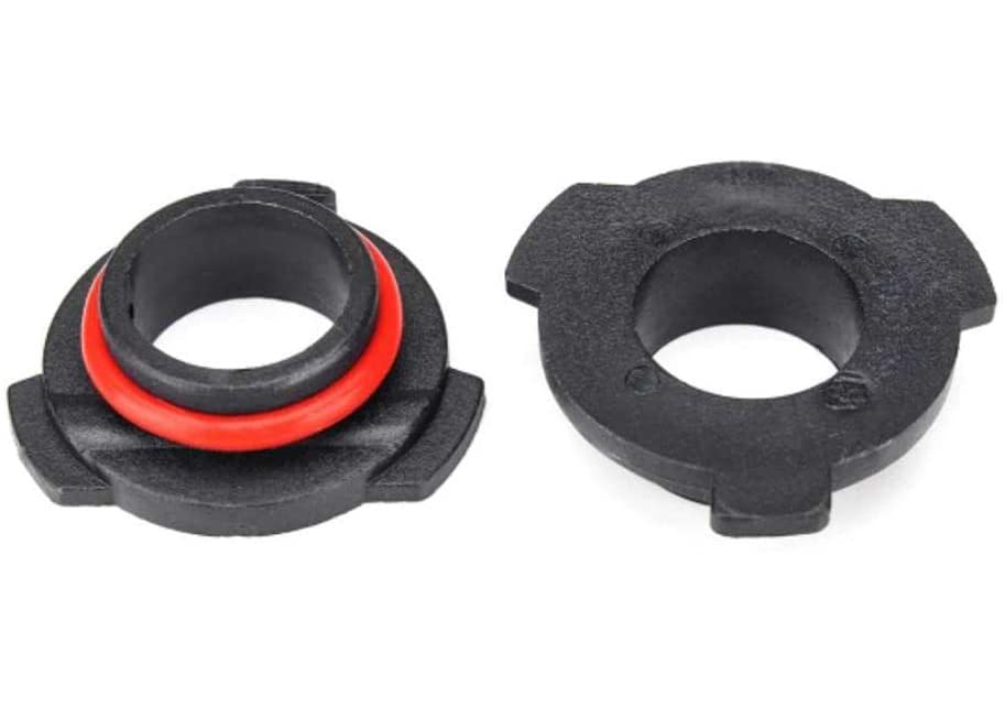 9005 HB3 Car LED Headlight Lamp Bulb Base Adapter Sockets Retainer Holder 2pcs