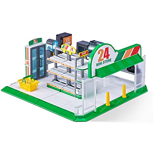 Mini Brands - Mini Convenience Store Playset by ZURU (Series 4) Exclusive and Mystery Collectibles