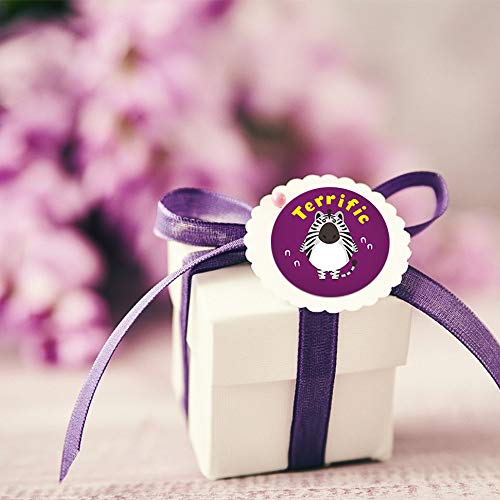 1000 Pcs Teacher Reward Stickers Rolls: Motivational Stickers for Kindergarten Preschool Elementary Teacher, Good Job Stickers for Classroom, Christmas ,1 Diameter (2 Rolls)