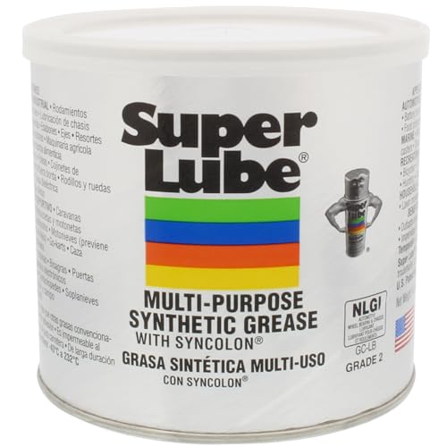 41160 Synthetic Grease (NLGI 2), 14.1 oz Canister, Translucent White