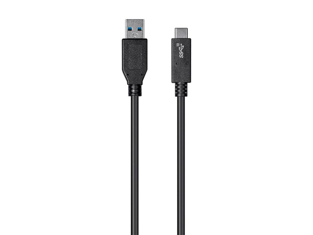 USB Type-C to USB Type-A 3.1 Gen 2 Cable, 10Gbps, 3A, 30AWG, To Use with Samsung Galaxy S9 S8 Note 8 Pixel, LG V30 G6 G5, Nintendo Switch, and more 1 Meter (3.3 Feet) Black - Select Series