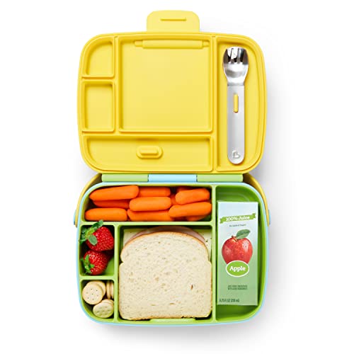 Munchkin® Lunch™ Bento Box for Kids, Includes Utensils,