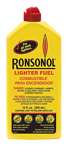 Ronson 12 Ounce Ronsonol Lighter Fuel , Yellow