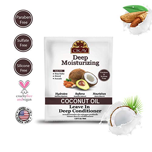 Coconut Oil Deep Moisturizing Leave in Conditioner, 1.5 Ounce