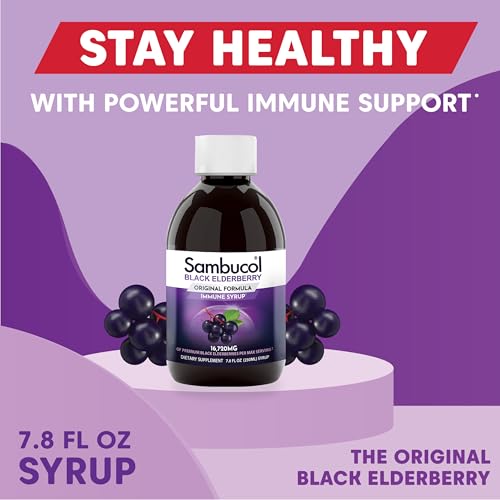 Sambucol Black Elderberry Syrup - Sambucus Elderberry S