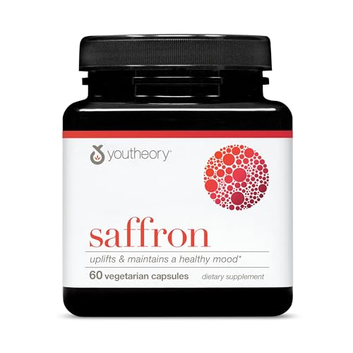 Youtheory Saffron - Vegan Energy Supplement for Men &am