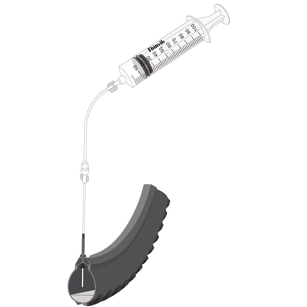 3.5 oz/100ML Bike Tubeless Sealant Injector Syringe for Stans No Tubes sealant and Other sealants, Presta Schrader Valve Core Removal Tool