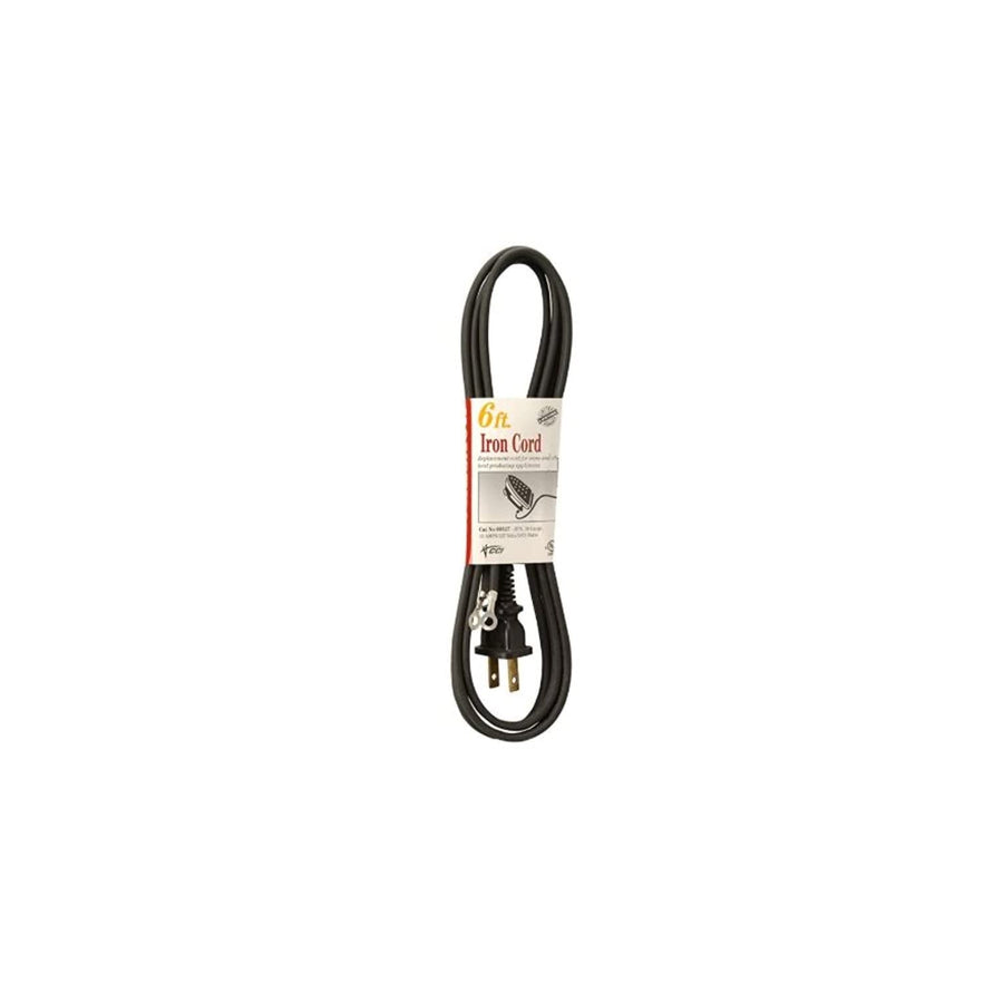 9327 15-Amp HPN Appliance Cord, Black, 6-Foot