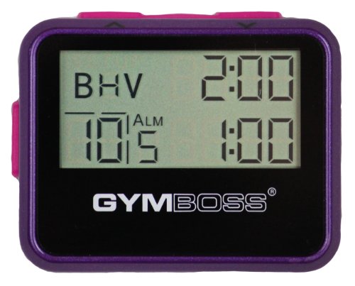 Interval Timer and Stopwatch - Violet/Pink Metallic Gloss