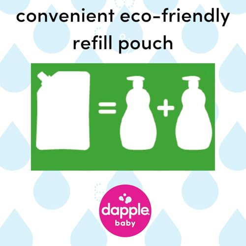 Dapple Baby Bottle Soap, Hypoallergenic Dish Soap for B