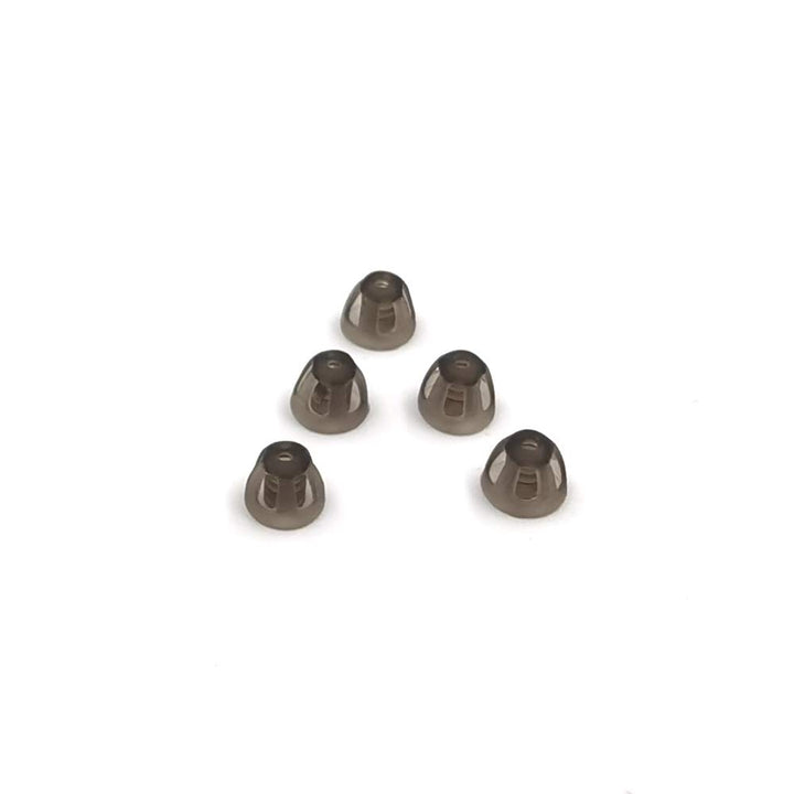 Hearing Aid Domes Smoky Gray Tips Ear Pieces Comfortabl