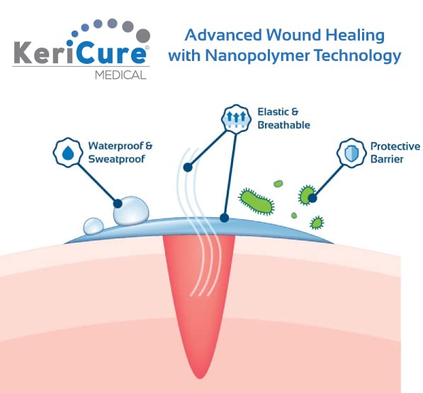 KeriCure Natural Seal Liquid Bandage, 1 Ounce