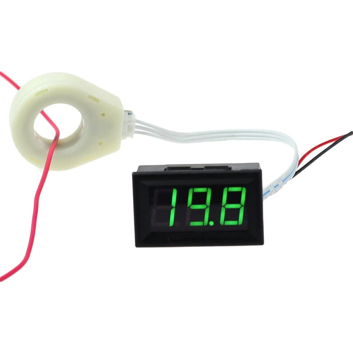 DC 5-120V 100A Mini Digital Current Voltage Amp Meter Ammeter Gauge with Hall Effect Sensor Transformer