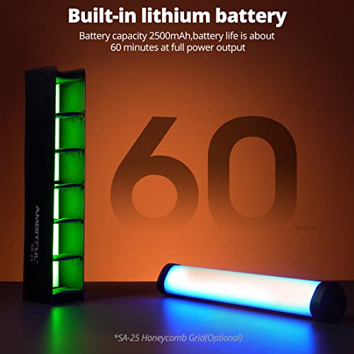 AMBITFUL A2 Full-Color RGB Tube Light, CRI 95 TLCI 97 A