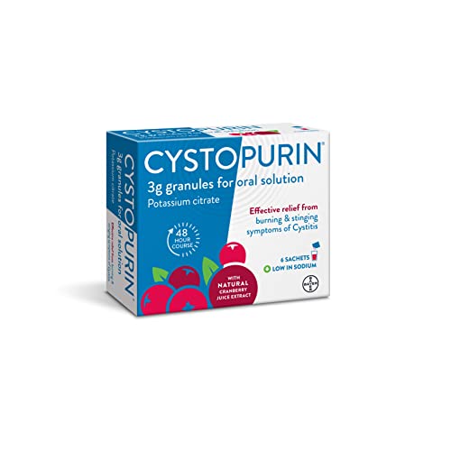 Cystopurin Cystitis Relief, Cranberry Flavour and Low i