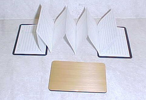 Magnetic Credit Card Size Address Book