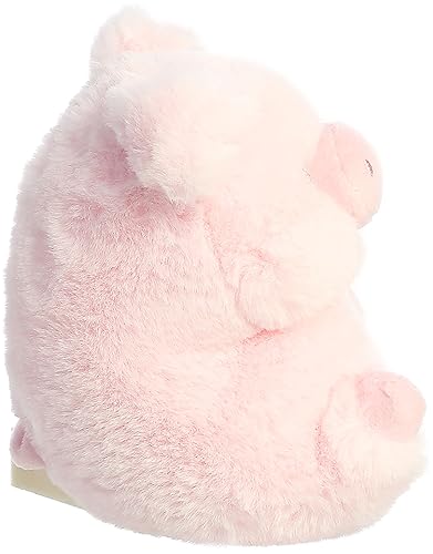 ® Round Rolly Pet™ Prankster Pig™ Stuffed Animal - Adorable Companions - On-The-Go Fun - Pink 5 Inches