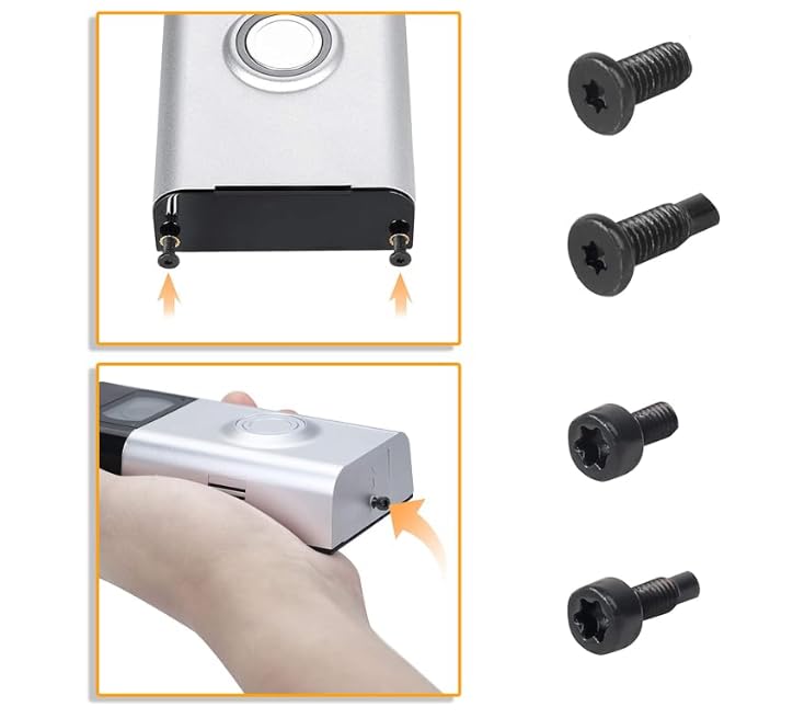 Video doorbell screws, for replacing security screws, compatible with video doorbell, Video doorbell 2 and Pro(4 sets /16 pieces)