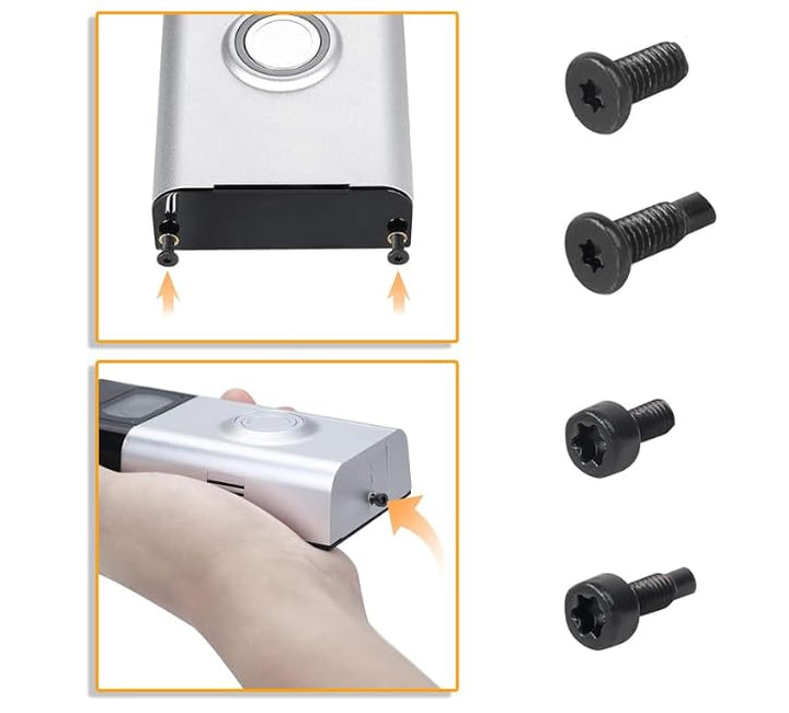 Video doorbell screws, for replacing security screws, compatible with video doorbell, Video doorbell 2 and Pro(4 sets /16 pieces)
