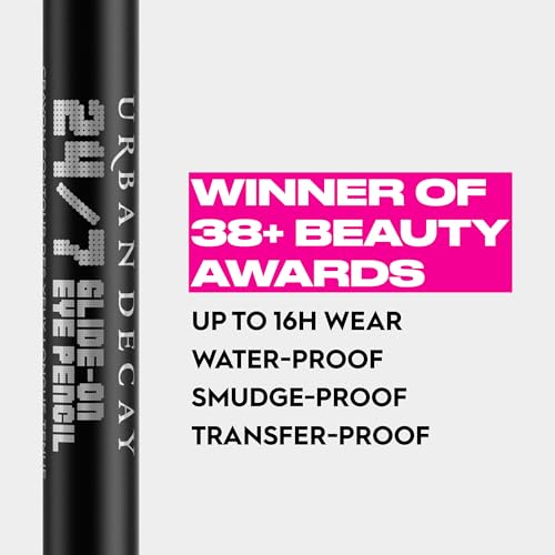 24/7 Glide-On Waterproof Eyeliner Pencil (Perversion - Blackest Black Matte), Smudge-Proof, Transfer-proof, Long-lasting Colored Eye Liners, Hydrating Vitamin E, Cruelty-free - 0.04 oz