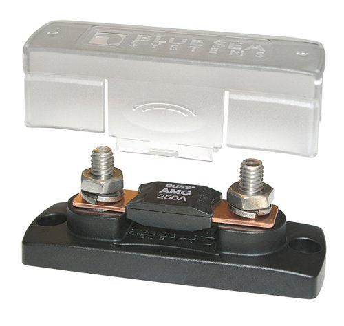 5001 MEGA/AMG Fuse Block with Cover, 100-300 Amp, 32V DC , 4.07 x 1.5