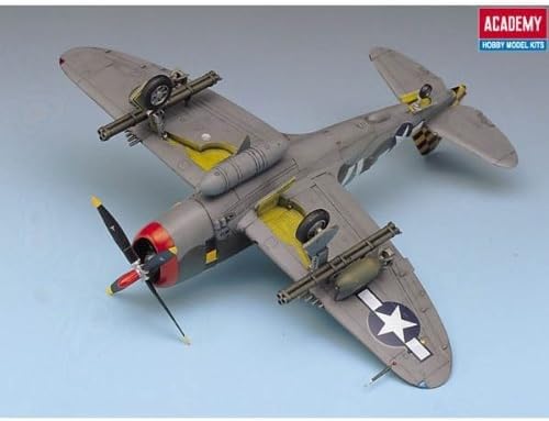 12492 P-47D Thunderbolt Razorback, Multicolor