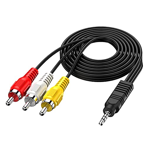 Eanetf 3.5mm to RCA Camcorder Handycam AV Audio Video O