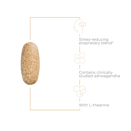 - Cortisol Manager - Supplement with Ashwagandha and L-Theanine - Supports Relaxation &amp; Calm* - 30 Tablets