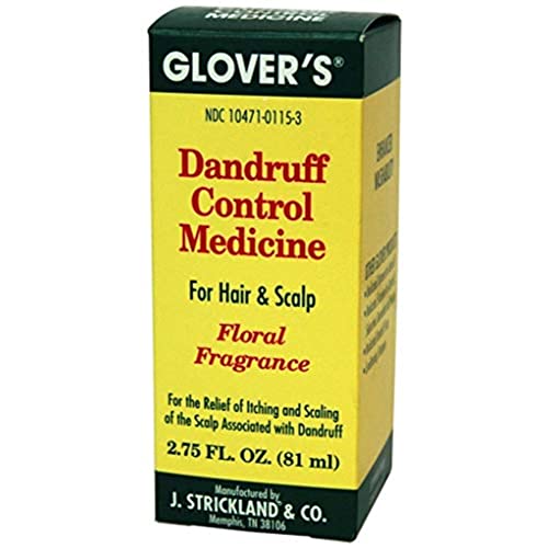 Glover&#39;s Dandruff Control Medicine Floral Fragrance, 2.75 Ounce