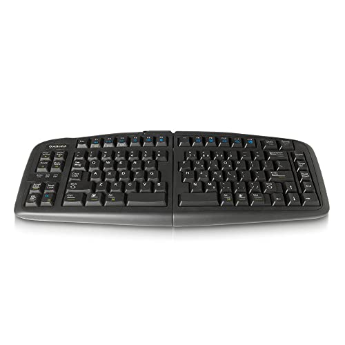 GTU-0088 V2 Adjustable Ergonomic Keyboard -- PC and Mac Compatible (USB)