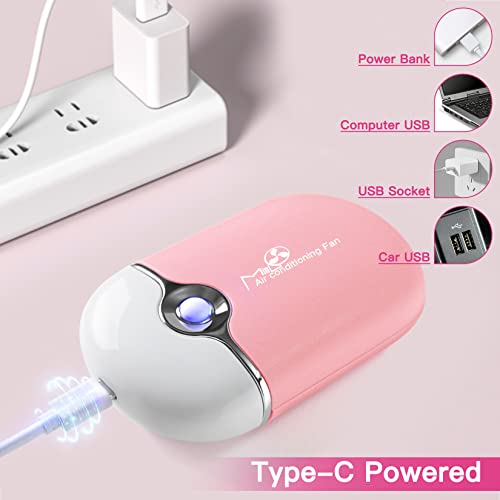 Lash Fan Mini Portable Eyelash Fan Handheld Lash Fan Dryer for Eyelash Extensions Rechargeable USB C Eyelash Dryer Air Cooling Blower Fan with Built in Sponge Lash Extension Application