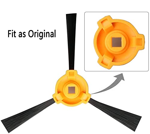 Replacement Parts Side Brushes Compatible for Ecovacs DEEBOT N79S N79 DEEBOT 500 Robotic Vacuum Replacement Side Brushes