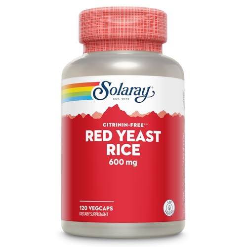 Red Yeast Rice 600mg System Support, Non-Irradiated & No Citrinin, Lab Verified, 120 VegCaps
