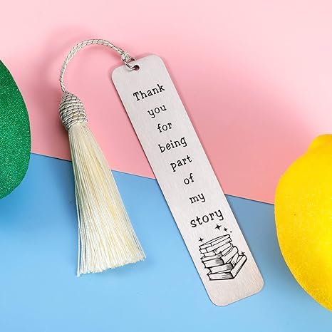 Thank You Bookmark Retirement Gifts for Women Men Book Lovers Graduation Christmas Birthday Thanksgiving Teachers Day Going Away Leaving Gifts for Teacher Tutor Coworkers Colleagues Best Friends