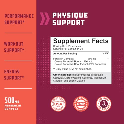 100% Forskolin Supplement-Pure Forskolin Extract Supple