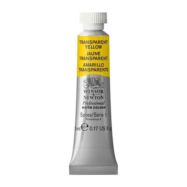 Winsor &amp; Newton Professional Water Colour Paint, 0.17-oz Tube, Transparent Yellow