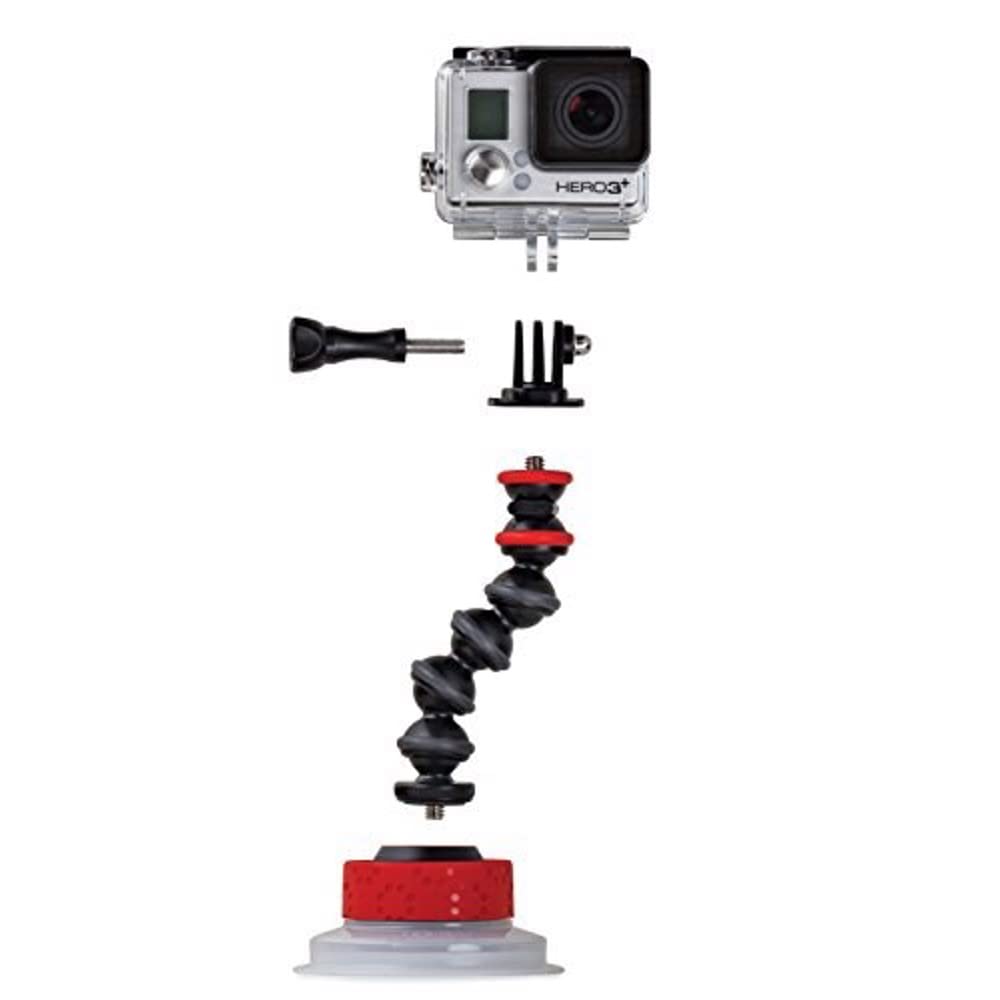 JOBY Suction Cup with GorillaPod Arm for GoPro HERO6 Bl