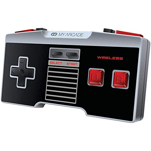 GamePad Classic - Nintendo Wireless Controllers - Compatible with Nintendo NES Classic Edition, Wii, Wii U - Adapter Included - 30 Feet Range
