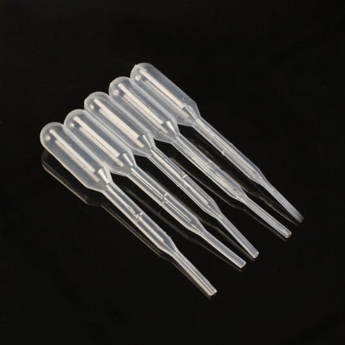 100PCS 0.2ml Graduated Pipettes Dropper Polyethylene