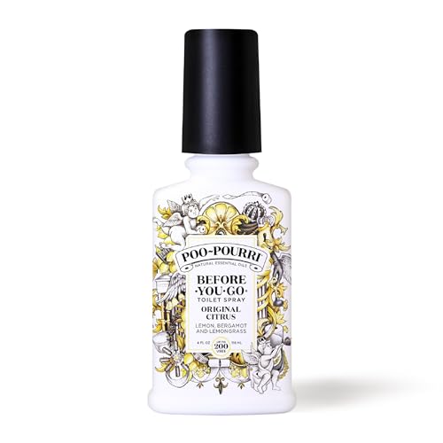 Poo-Pourri Before-You-Go Toilet Spray, Original Citrus,