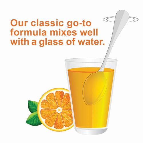 Citrucel Powder Orange Flavor Fiber Therapy for Occasional Constipation Relief, 30 ounce
