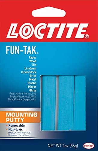 Fun-Tak Mounting Putty, 2 oz, 1, Wallet