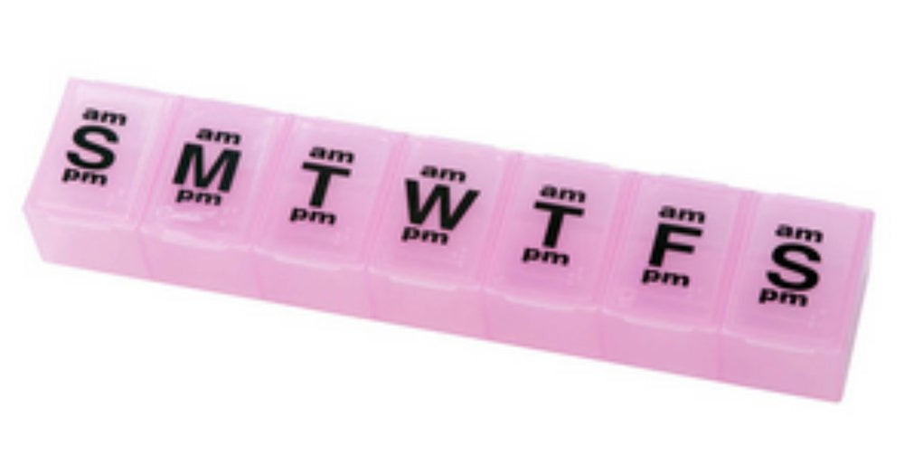Apex 7-Day Pill Orgnizer Xxl, XXL 1 each by Apex