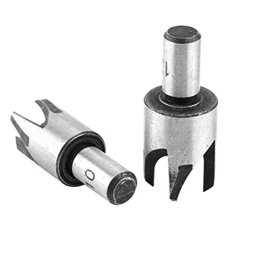 8Pcs Wood Plug Cutter Carbon Steel Straight and Taper Claw Drill Bit Set Woodworking Hole Saw Cutting Tool 5/8 1/2 3/8 1/4