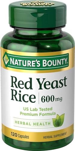 Nature's Bounty Red Yeast Rice Pills and Herbal Hea